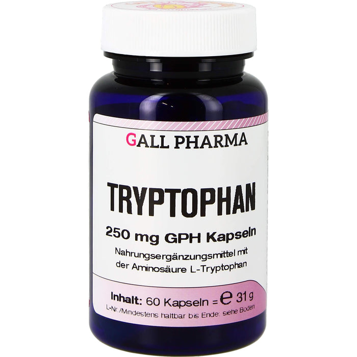 GALL PHARMA L-Tryptophan 250 mg GPH Kapseln, 60 pcs. Capsules