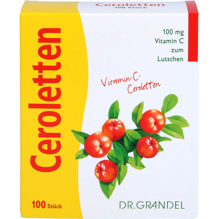 Ceroletten GRANDEL, 100 St. Tabletten