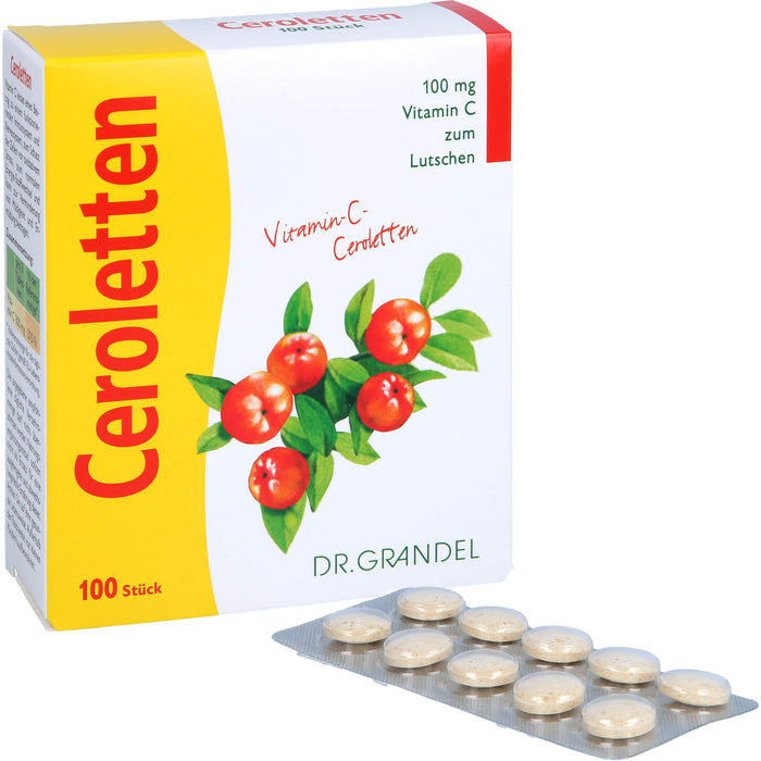 DR. GRANDEL Ceroletten Lutschtabletten, 100 pc Tablettes