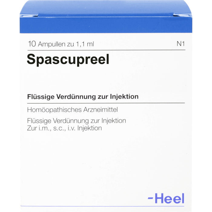 Spascupreel Ampullen, 10 pc Ampoules