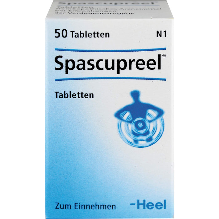 Spascupreel Tabletten bei Erkrankungen der Verdauungsorgane, 50 pcs. Tablets