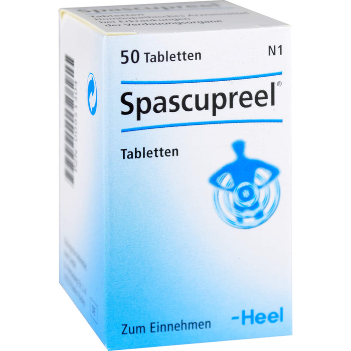 Spascupreel Tabletten bei Erkrankungen der Verdauungsorgane, 50 St. Tabletten