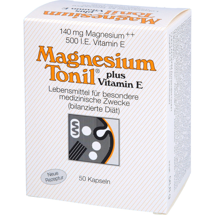 Magnesium Tonil plus Vitamin E Kapseln, 50 St. Kapseln