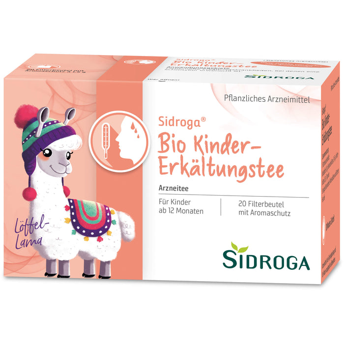 Sidroga Bio Kinder Erkältungstee, 20 pcs. Filter bag