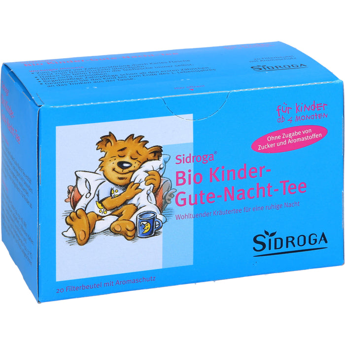 Sidroga Bio Kinder Gute-Nacht-Tee, 20 St. Filterbeutel