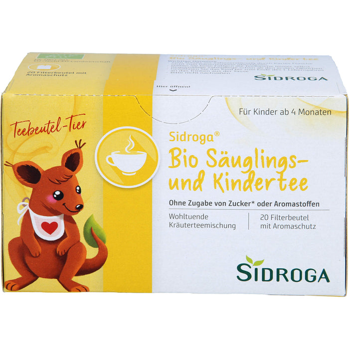 Sidroga Bio Säuglings-und Kindertee, 20 pcs. Filter bag