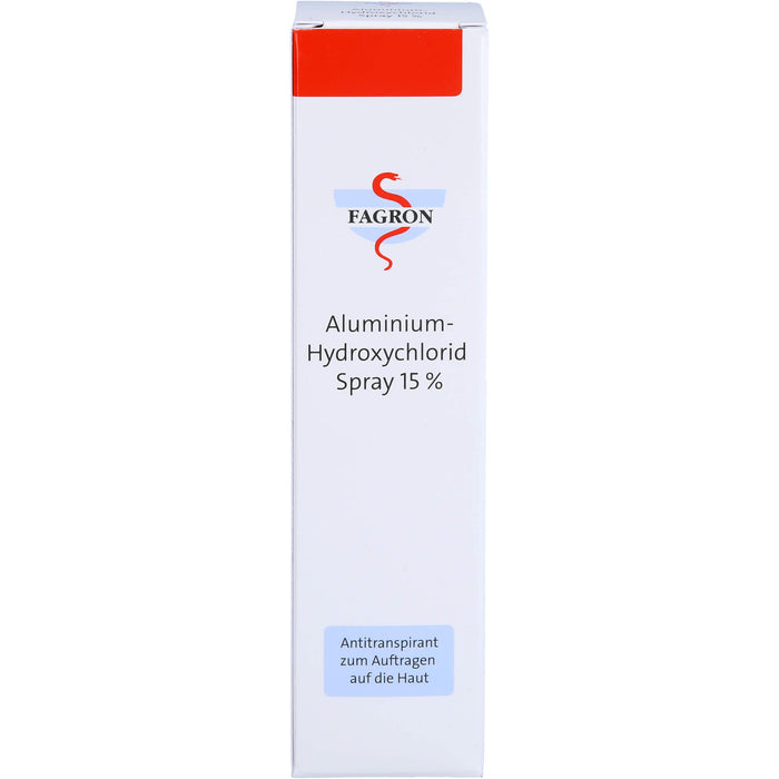 Aluminium-Hydroxychlorid Spray 15% Fagron, 100 ml SPR