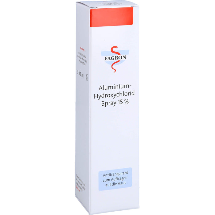 Aluminium-Hydroxychlorid Spray 15% Fagron, 100 ml SPR