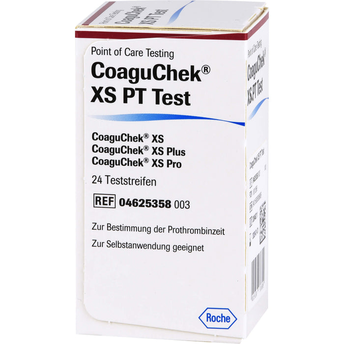 CoaguChek XS PT Teststreifen, 24 St. Teststreifen