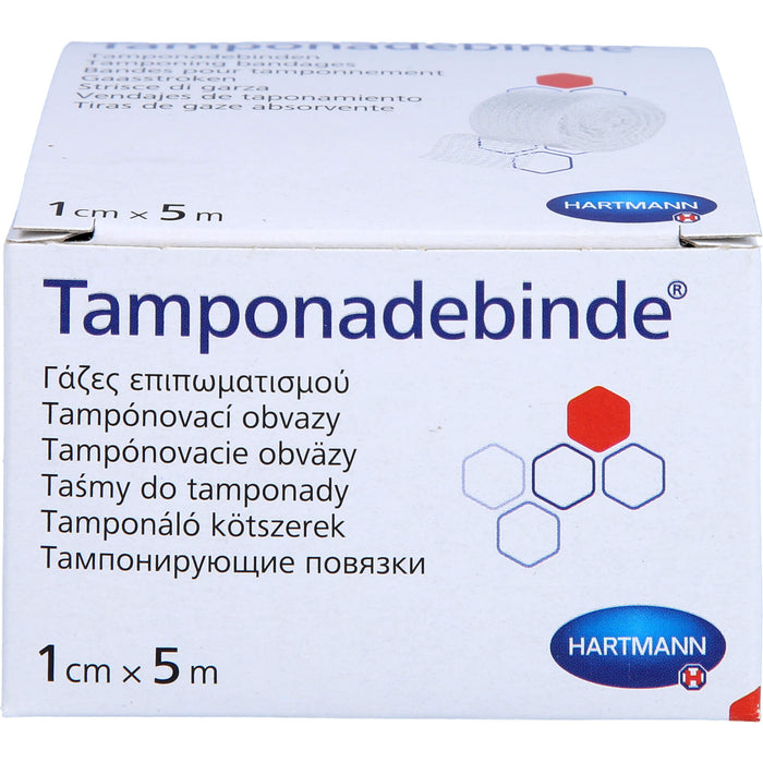 HARTMANN Tamponadebinde 5 m x 1 cm steril, 1 pcs. Tamponades