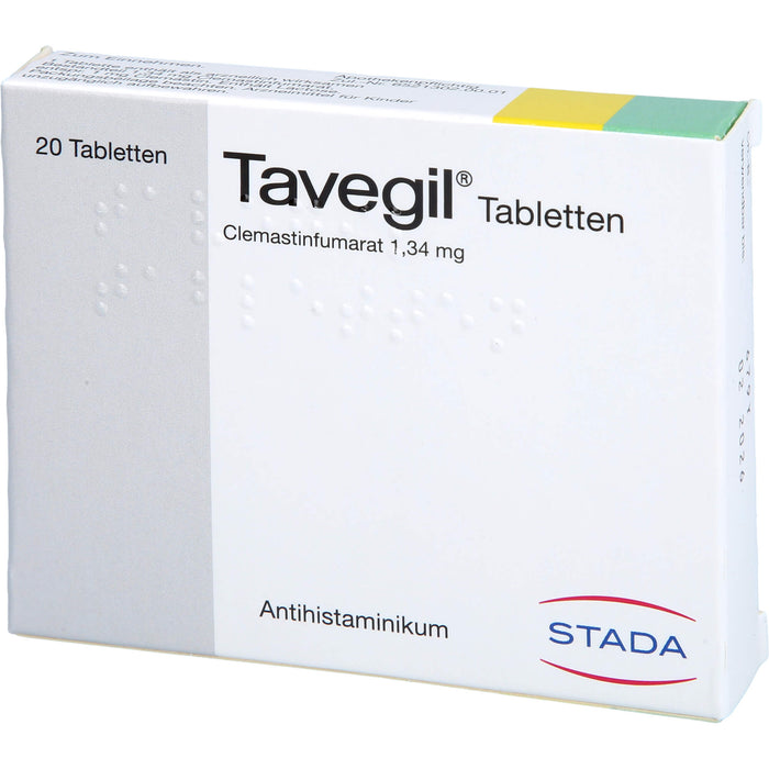 Tavegil Tabletten Antihistaminikum, 20 pcs. Tablets