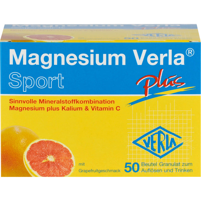 Magnesium Verla plus Sport Granulat, 50 St. Beutel