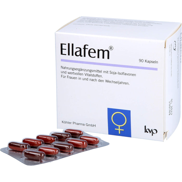 Ellafem Kapseln für Frauen in und nach den Wechseljahren, 90 pcs. Capsules