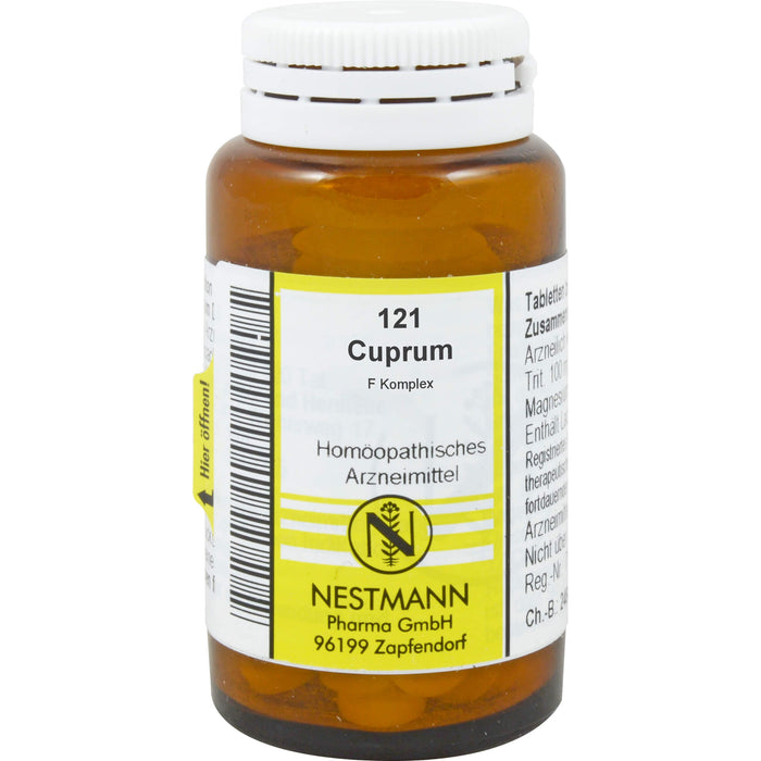 NESTMANN 121 Cuprum F Komplex Tabletten, 120 pcs. Tablets