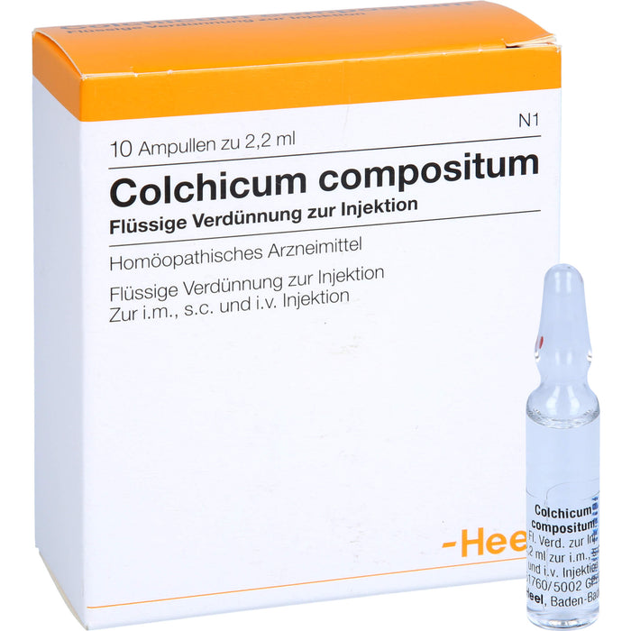 Colchicum compositum Heel flüssige Verdünnung, 10 pcs. Ampoules