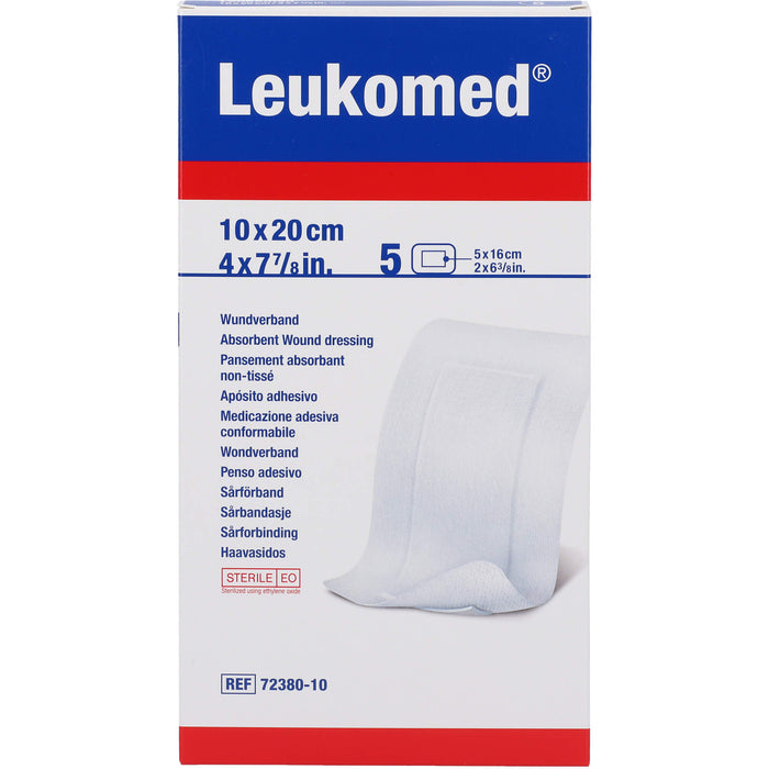 Leukomed Wundverband 10 x 20 cm, 5 pcs. Patch