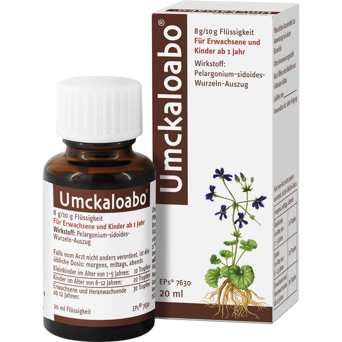 Umckaloabo Flüssigkeit, 20 ml Solution