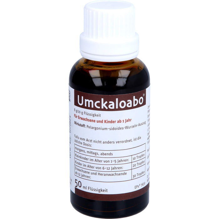 Umckaloabo Flüssigkeit, 50 ml Solution