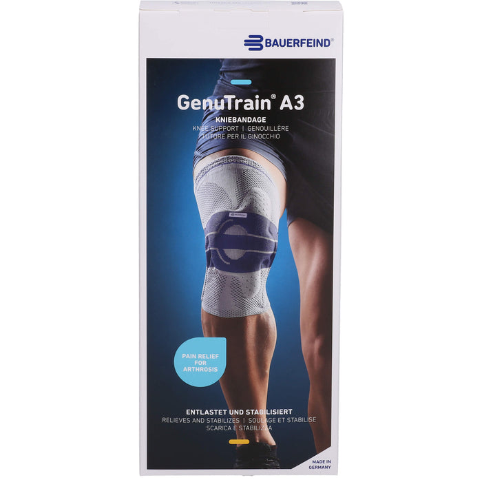 GenuTrain A3 Aktivbandage Knie rechts Gr. 6 natur, 1 St. Bandage