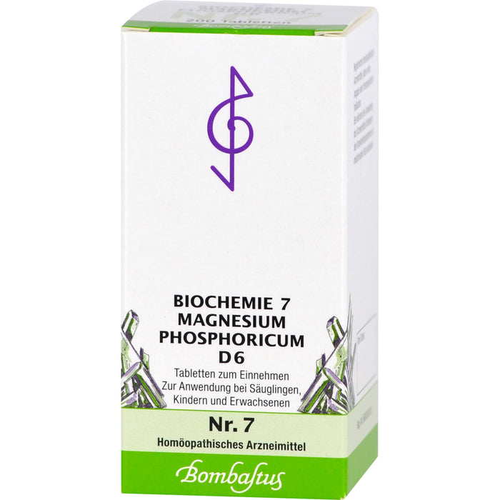 Biochemie 7 Magnesium phosphoricum Bombastus D6 Tbl., 200 St. Tabletten