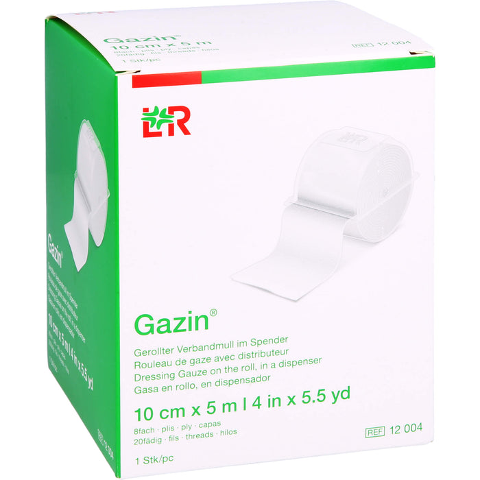 Gazin Verbandmull 8-fach gerollt, 1 pcs. Bandage