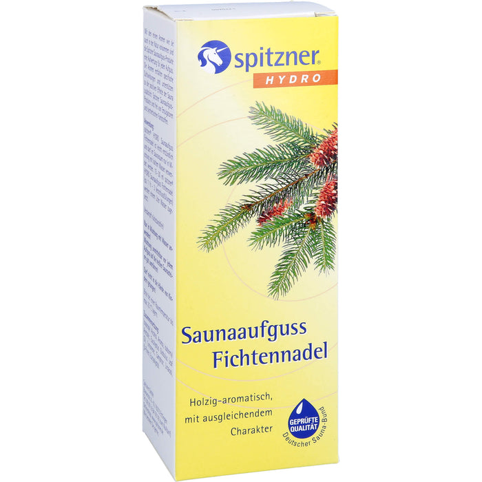 Spitzner Hydro Saunaaufguss Fichtennadel, 190 ml Concentré