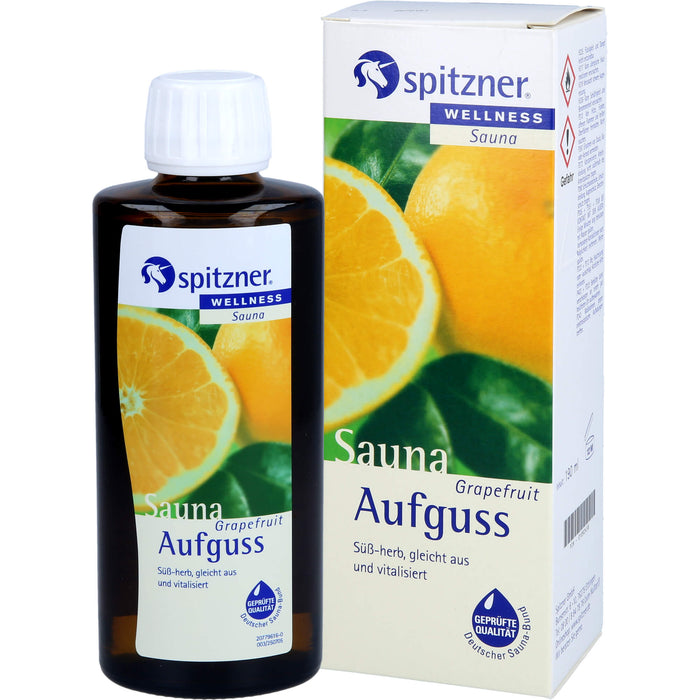 Spitzner Saunaaufguss Grapefruit Wellness, 190 ml KON