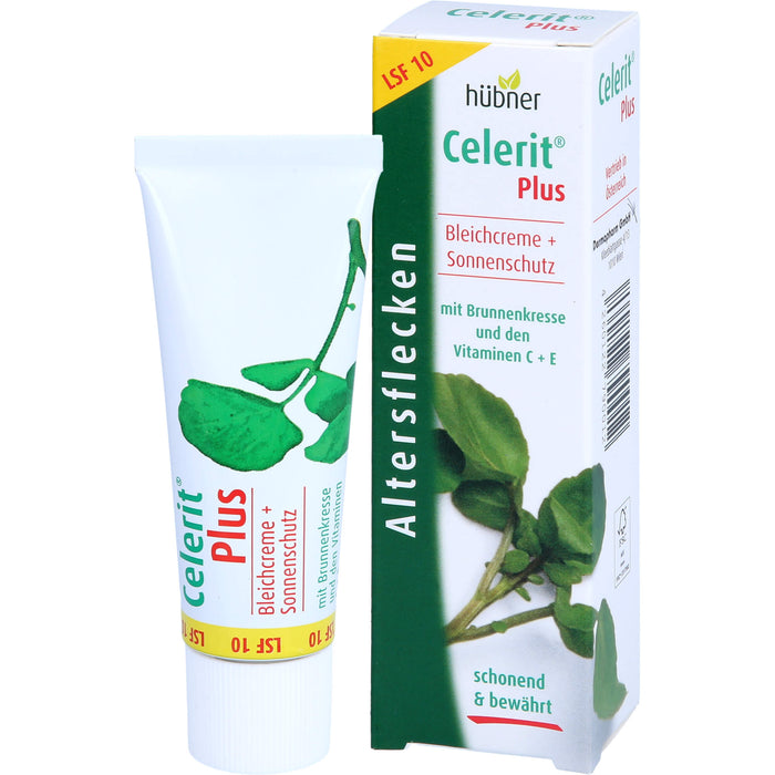 Celerit plus LSF 10 Bleichcreme bei Altersflecken, 25 ml Creme