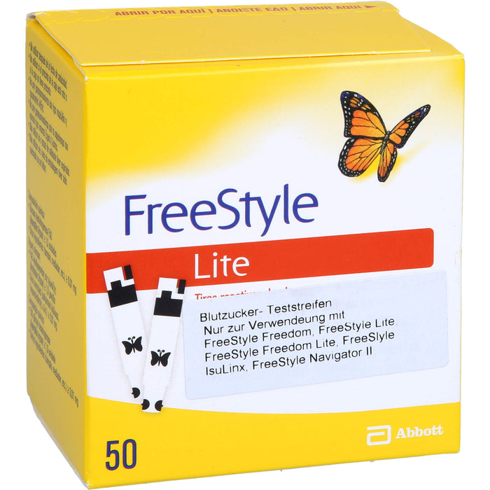 Freestyle Lite Eurim Teststreifen ohne Codieren, 50 St TTR