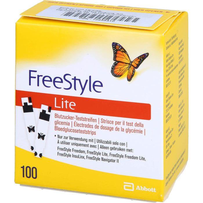 Freestyle Lite Eurim Teststreifen ohne Codieren, 100 St TTR