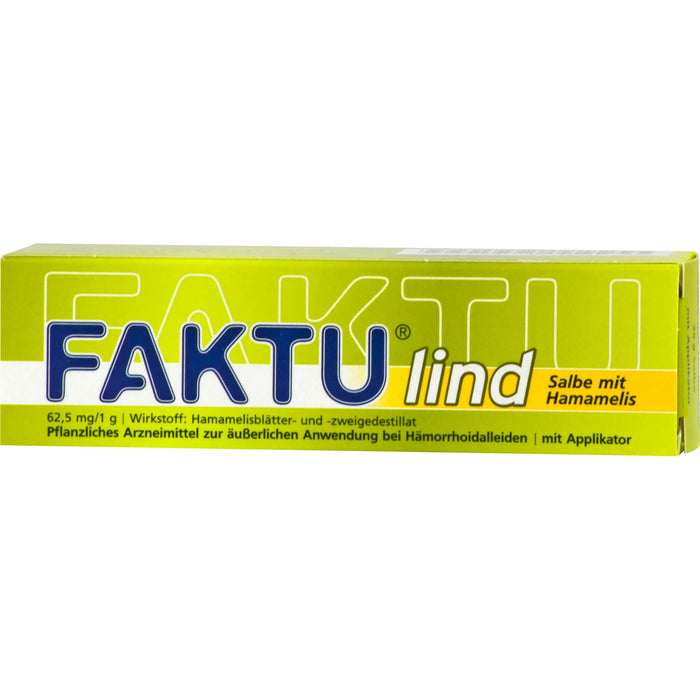 FAKTU lind Salbe mit Hamamelis, 25 g Onguent