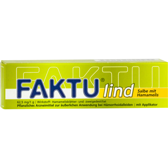 FAKTU lind Salbe mit Hamamelis, 25 g Salbe