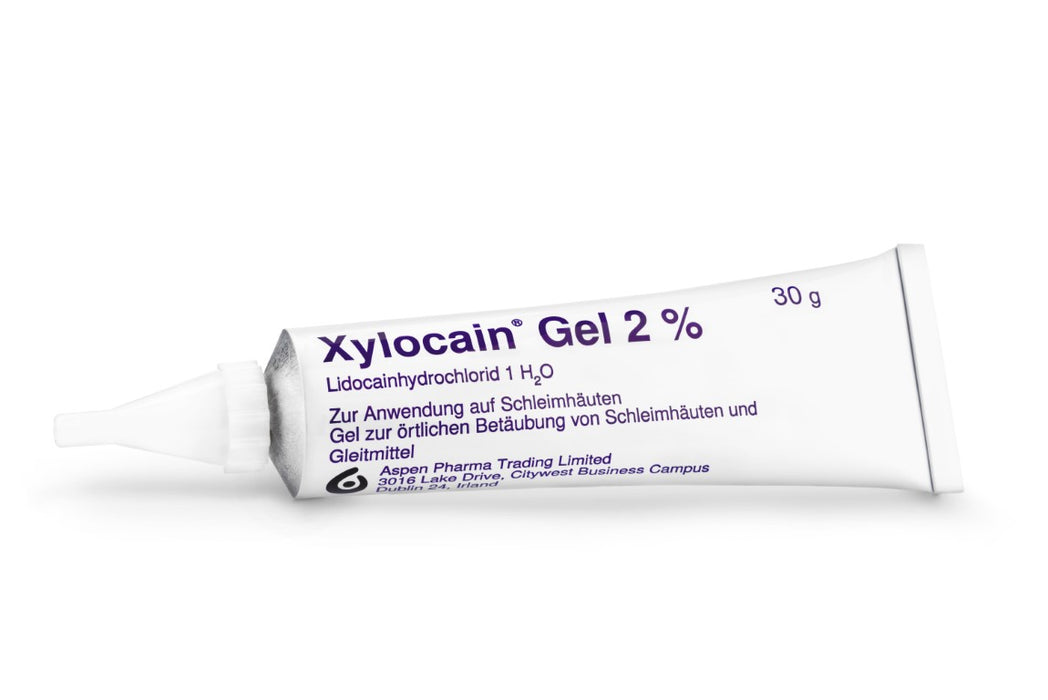 Xylocain Gel 2 % zur örtlichen Betäubung und Gleitmittel, 30 g Gel