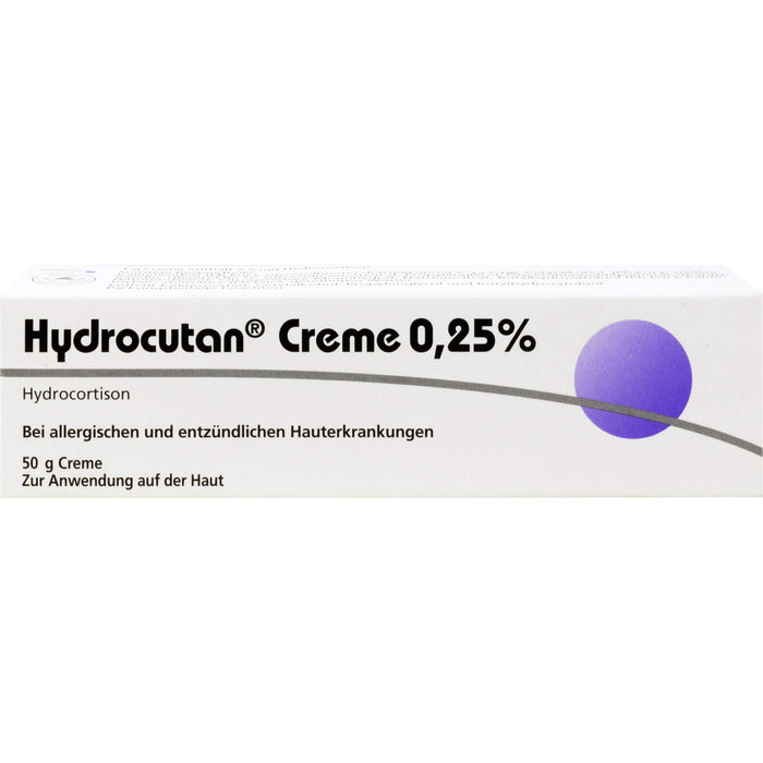 Hydrocutan Creme 0,25 % Hydrocortison, 50 g Crème