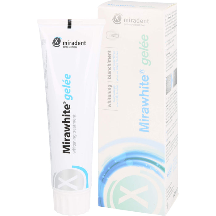 Miradent Mirawhite Gelee whitening treatment, 100 ml Toothpaste