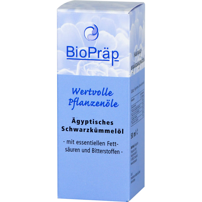 BioPräp Ägyptisches Schwarzkümmelöl, 50 ml Öl