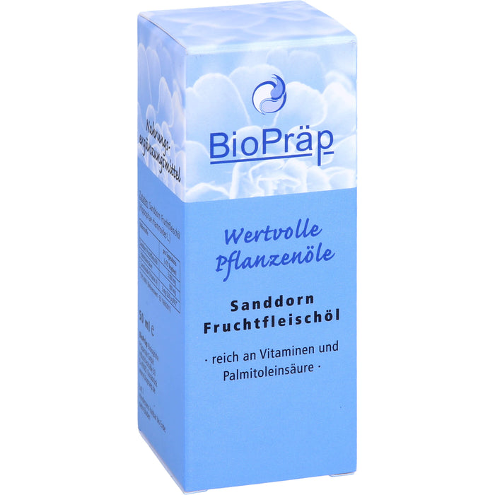 BioPräp Sanddorn Fruchtfleischöl, 50 ml Öl