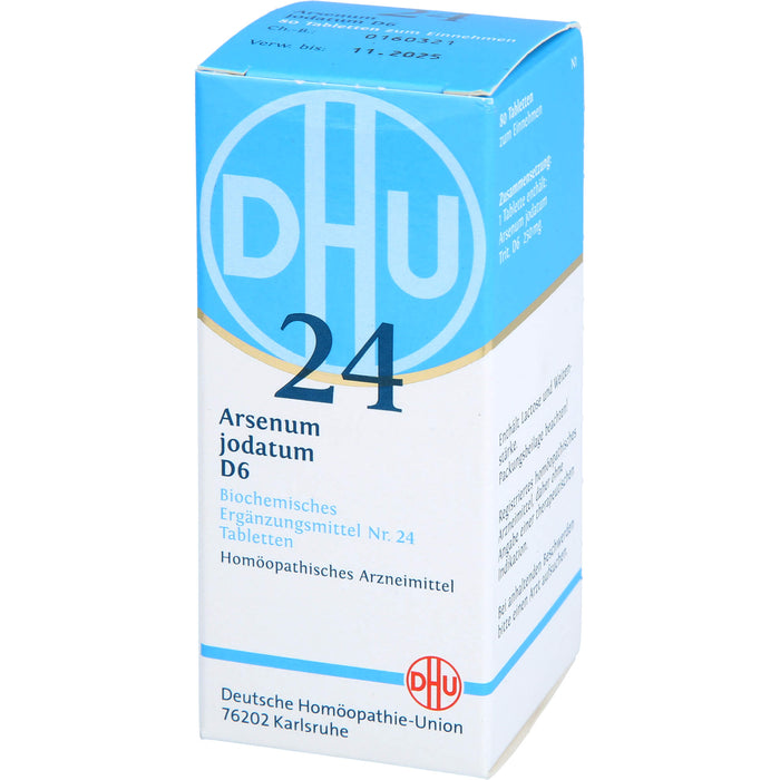 DHU Schüßler-Salz Nr. 24 Arsenum jodatum D6 Tabletten, 80 pcs. Tablets