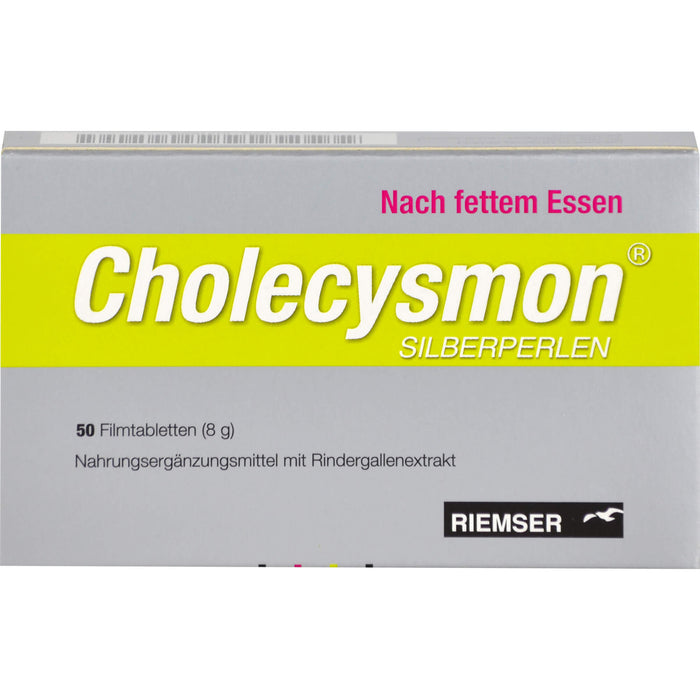 Cholecysmon Silberperlen, 50 pc Tablettes