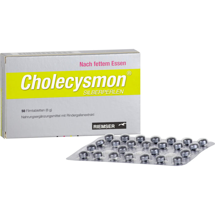 Cholecysmon Silberperlen, 50 pcs. Tablets