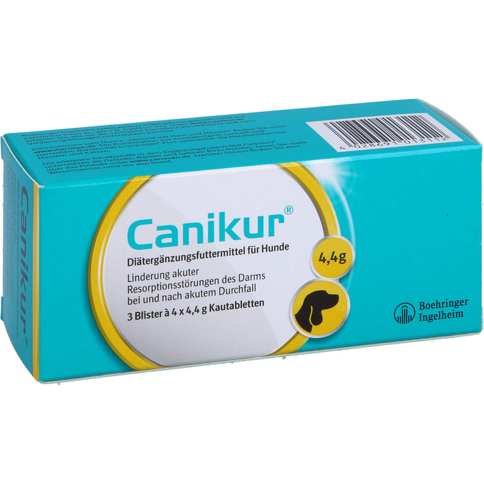 Canikur Kautabletten bei Durchfallerkrankungen bei Hunden, 12 pc Tablettes