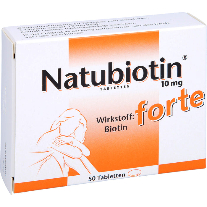 Natubiotin 10mg forte, 50 St TAB