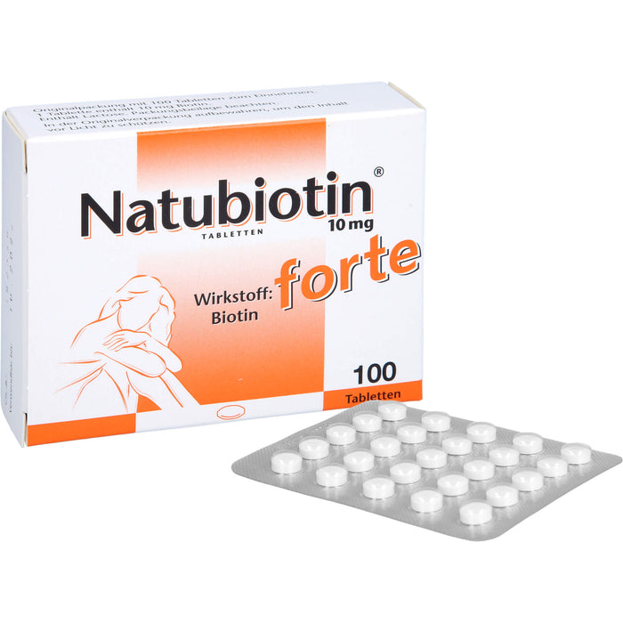 Natubiotin 10 mg forte Tabletten, 100 pc Tablettes