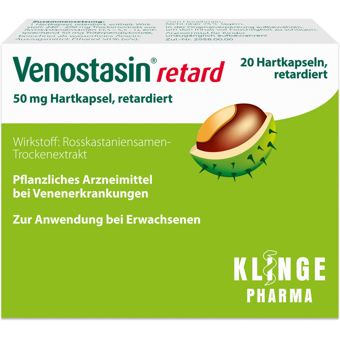 Venostasin retard Kapseln, 20 pcs. Capsules