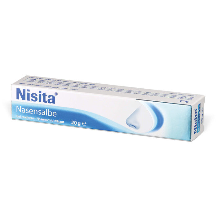 Nisita Nasensalbe bei trockener Nasenschleimhaut, 20 g Salbe