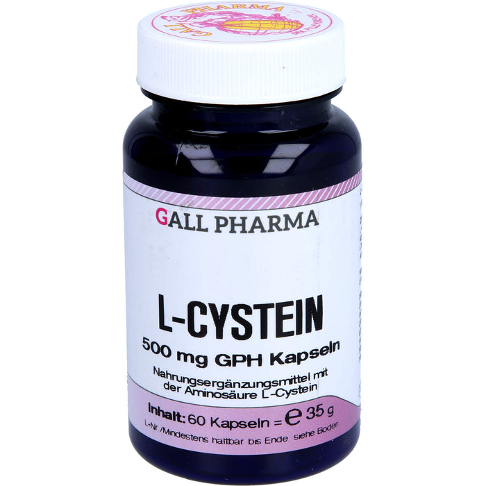 GALL PHARMA L-Cystein 500 mg GPH Kapseln, 60 pcs. Capsules