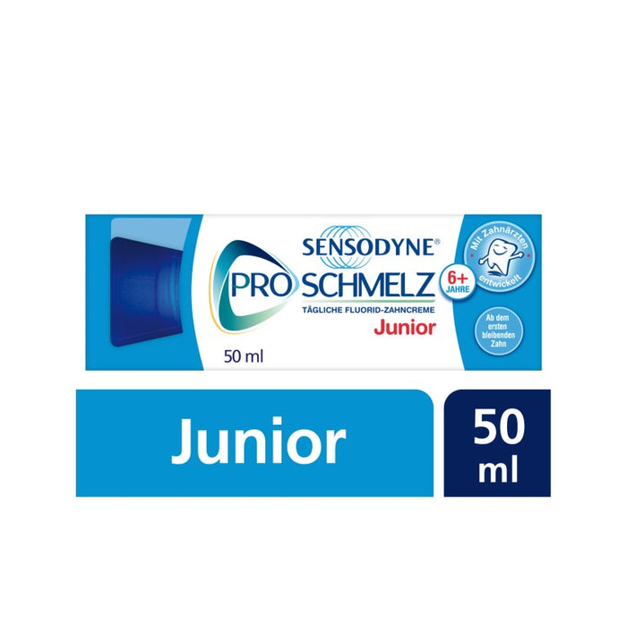 SENSODYNE Pro Schmelz Junior Fluorid-Zahncreme, 50 ml Zahncreme