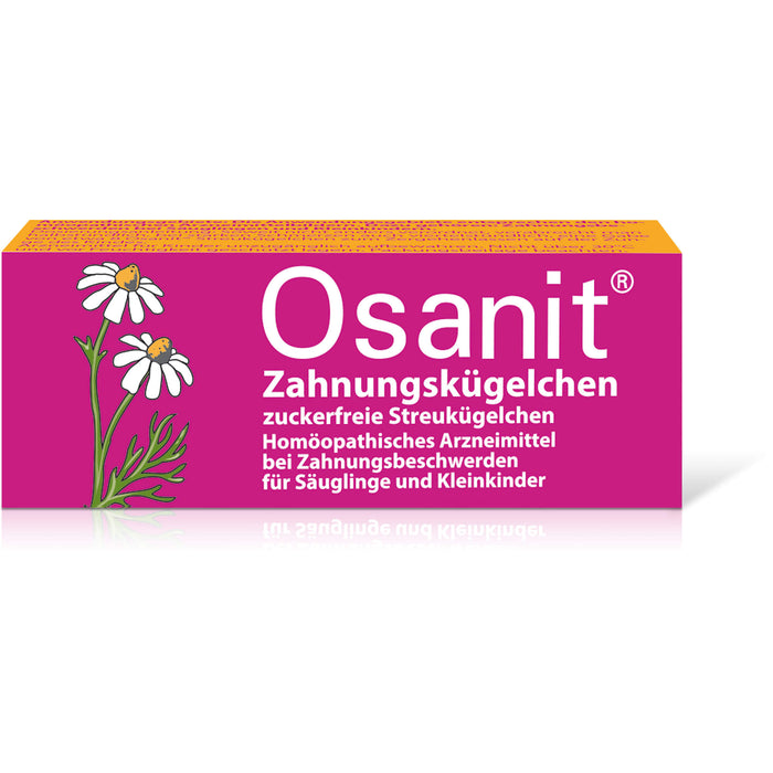 Osanit Zahnungskügelchen zuckerfrei, 7.5 g Globules