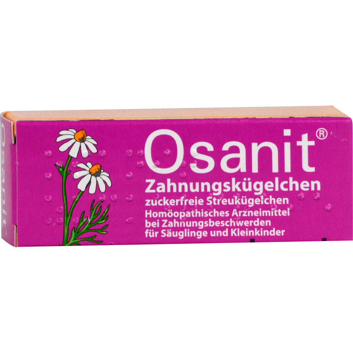 Osanit Zahnungskügelchen zuckerfrei, 7.5 g Globuli