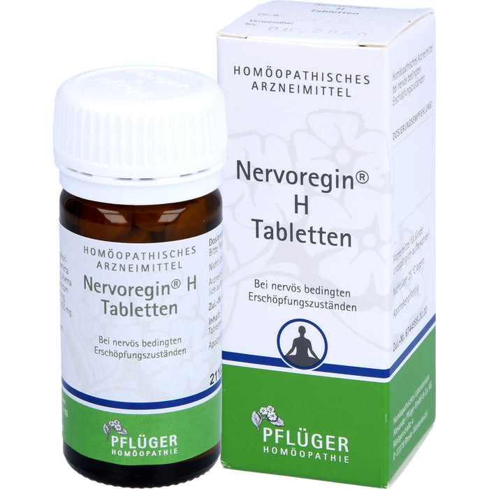 Nervoregin H Tabletten bei nervös bedingten Erschöpfungszuständen, 100 pc Tablettes